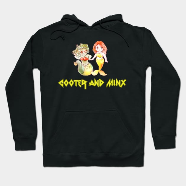 Cooter and Minx Cute Metal Hoodie by MixtapeMinx